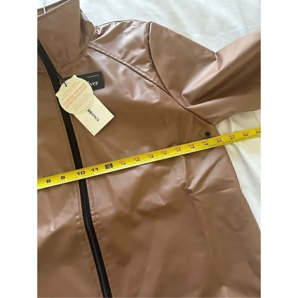 NWT V Force Collection By New Designer Space CLASSIC UTILITY JACKET  COPPER SOLI